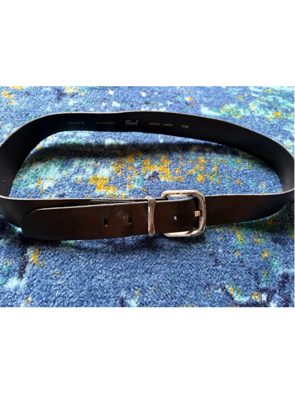 Fossil Genuine Leather Belt Large